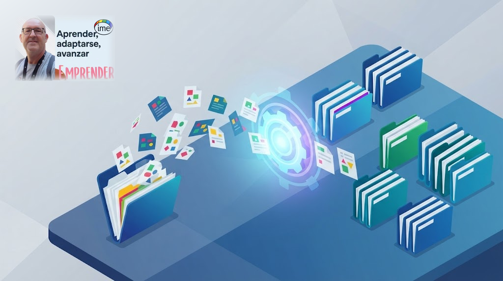El escritorio de tu ordenador como sistema de organización: monta un archivador automático con IA